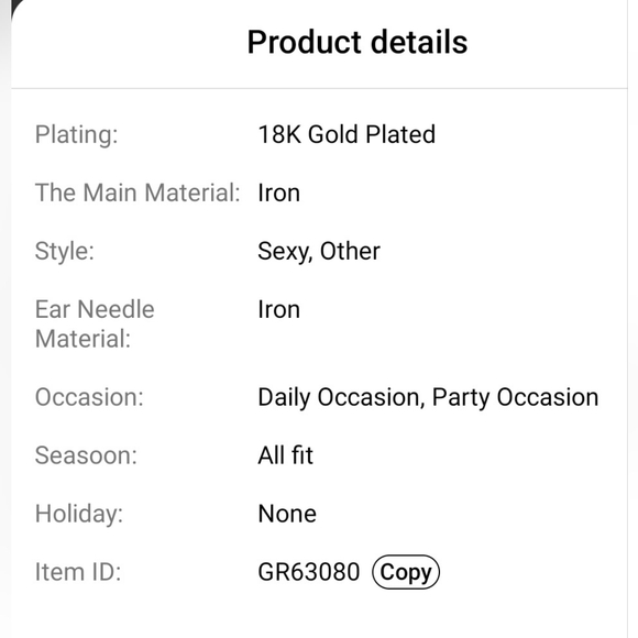 HOOP EARNINGS  ✨️✨️ - Picture 7 of 11